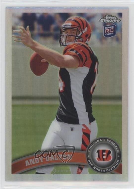 2011 Topps Chrome Refractor Andy Dalton #51 0a6x