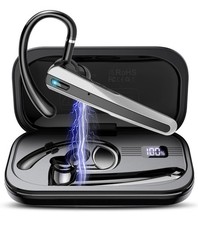 Wireless Headphone Blue Headset Bluetooth Truck Driver Noise Cancelling