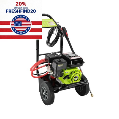 #ad Gas Pressure Washer Gas Powered Washer 3500 PSI 2.6 GPM 212cc 5 Nozzles Black $257.99