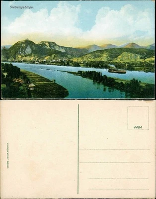 Königswinter Siebengebirge Rhein Blick Region Königswinter 1910 - Bild 1 von 3