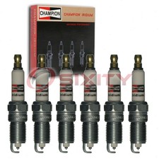 6 pc Champion Iridium 9405 Spark Plugs for RS...