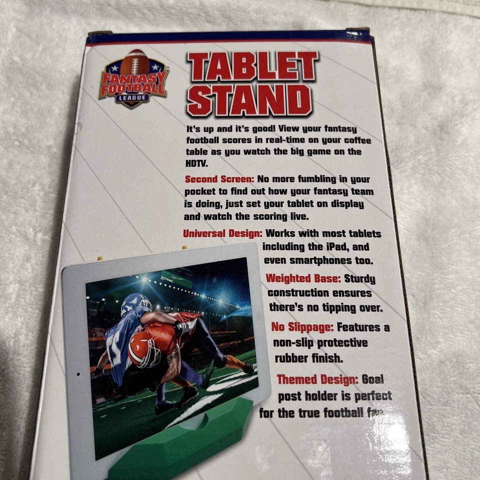 Fantasy Football Tablet & Smartphone Stand - Goal Post Design - New In Box - Image 4 of 4
