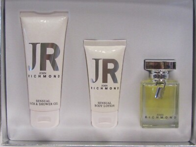 John Richmond Women 3 Pieces Set 1 oz EDP Spray + 1.7 Lotion + 3.4 Shower Gel