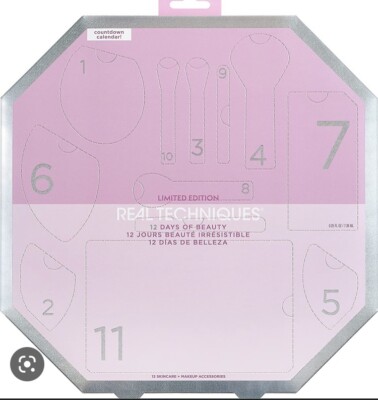 Real Techniques Limited Edition 12 Days of Beauty Holiday Tools Kit UVP 79,99 £