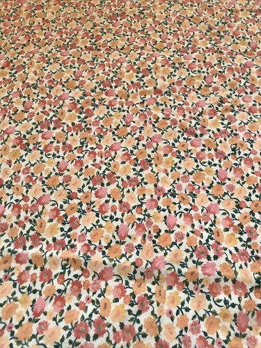 TARGET OPAL HOUSE JUNGALOW ORANGE PINK FLORAL Queen FLAT SHEET 102”x 86” Cotton - 第 2/6 張圖片