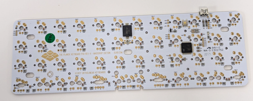 MASSDROP X OLKB-48 PLANCK MECHANICAL KEYBOARD KIT, SILVER CASE, MX COMPATIBLE... - Afbeelding 3 van 8