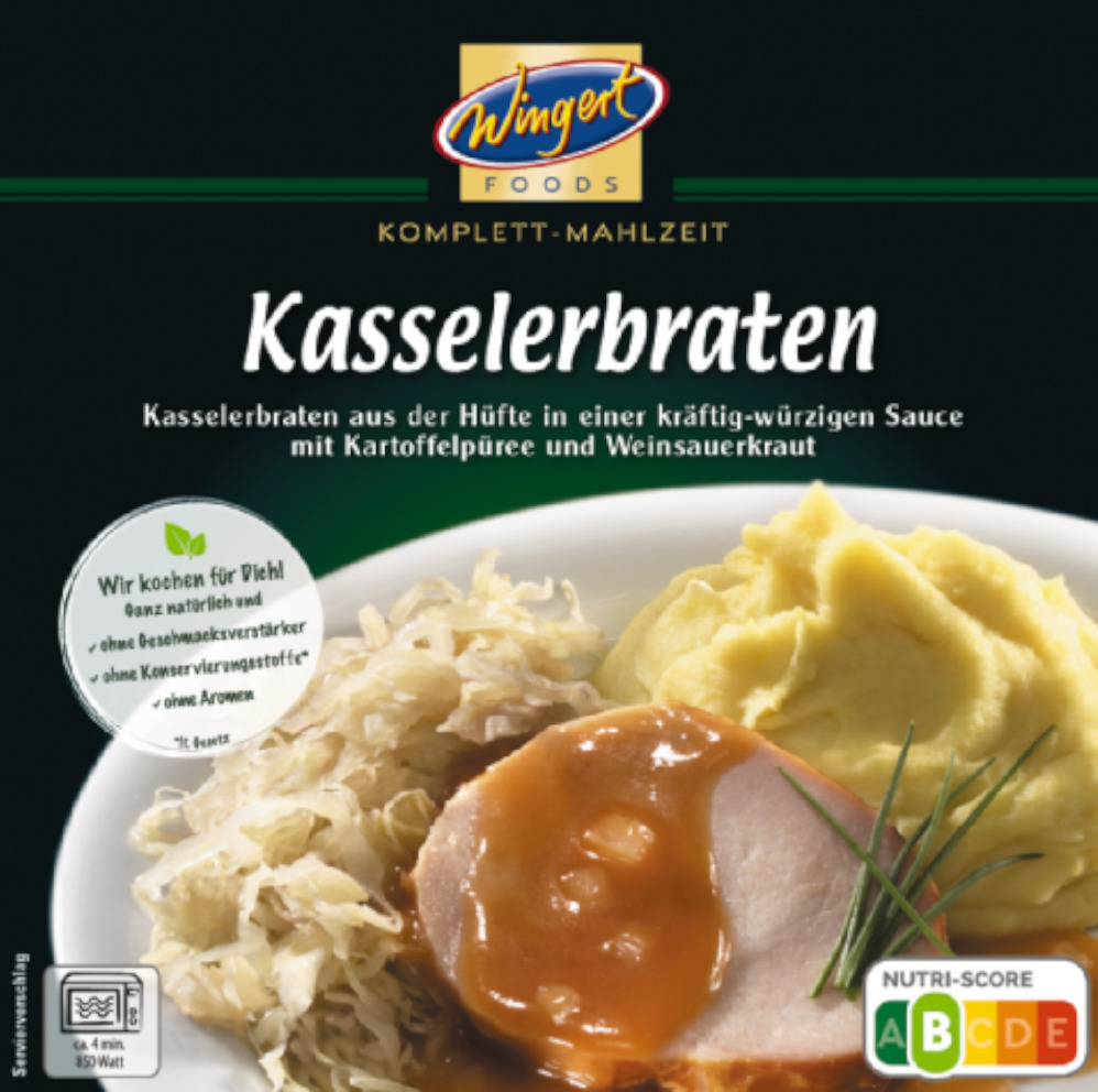 Wingert komplett Mahlzeit 11 Sorten Mixpaket