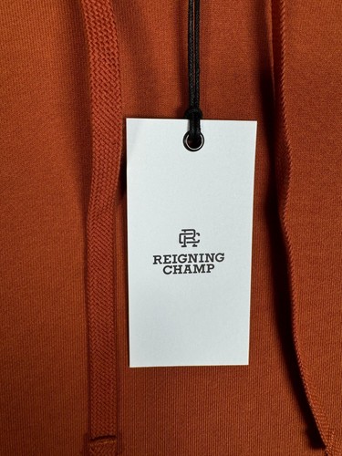 NEU - Reigning Champ Hoodie Herren Large Sierra Orange Pullover - Bild 8 von 12