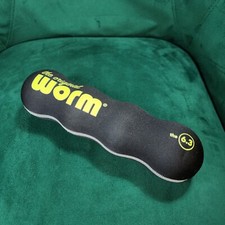 The Original Worm Portable Massage Body Roller Ball The 6.3 Black 9"