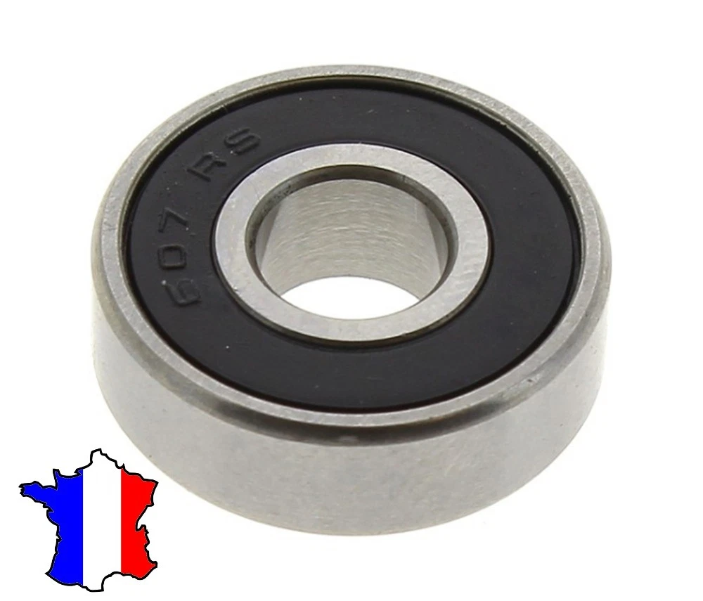10 Roulements à Billes à Bride F6802-2RS – 15x24x5mm, Scellés, Acier, Marque Uxcell