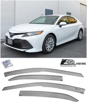 EOS For 18-24 Toyota Camry | MUGEN Style Side Window Visor Rain Guard Deflectors