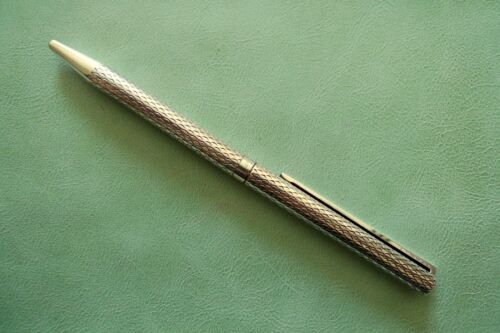 S.T. Dupont Classic Ballpoint Pen, Snake pattern silver colour - Picture 2 of 7