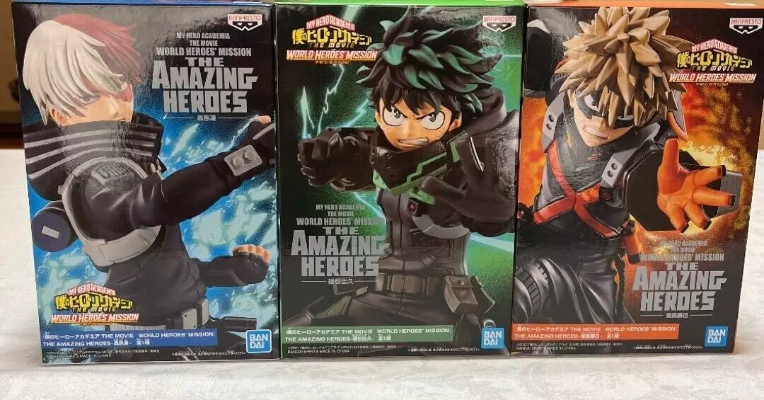  Banpresto My Hero Academia The Movie World Heroes