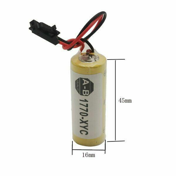 2PCS 1770-XYC Battery 3V 1800mAh For Allen Bradley PLC 1770-XYC/A
