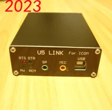 2023NEW USB PC U5 Link For ICOM Radio Connector w/ Power Amplifier Interface