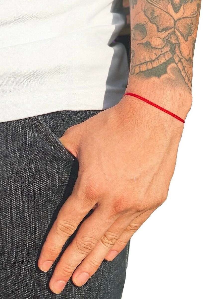 Red Cord Bracelet Men Surfer String Gift Women Unisex Talisman Minimal  Jewelry