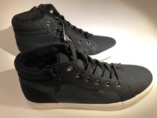Walkx Dame High Top Sneakersy rozm. 40 czarne ciepłe podszewki Nowe + prezenty + torba