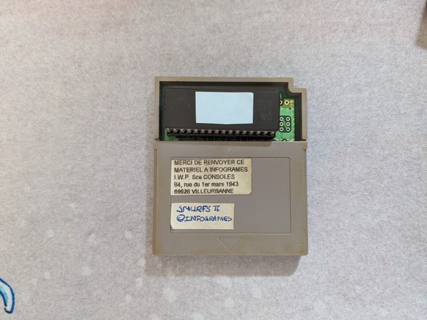 The Smurfs 2 Prototype / Sample Nintendo Gameboy