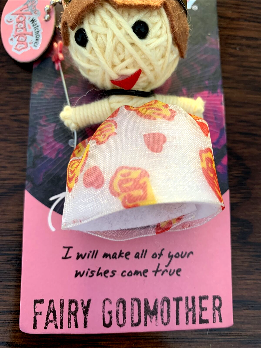 Watchover Voodoo Fairy Godmother Novelty Keychain – Cute Good Luck Charm For Bags & Keys - View #2