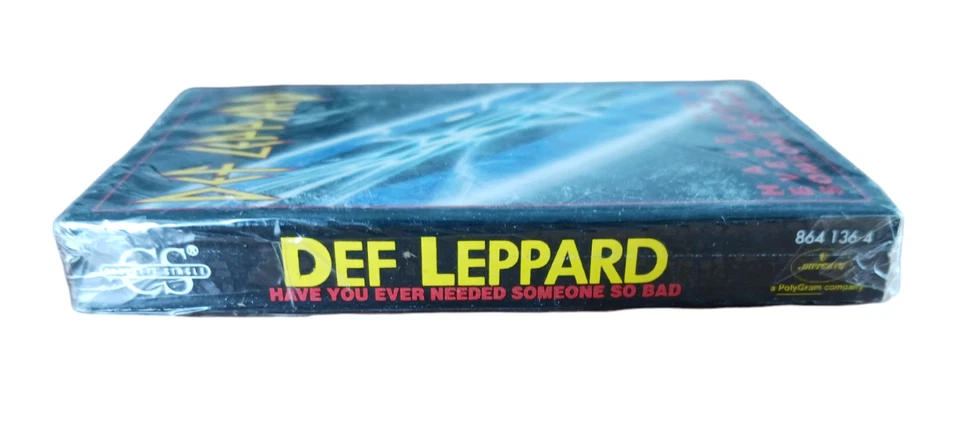 Def Leppard – Have You Ever Needed Someone So Bad Cassette Tape Single 1992 NEW - Image 3 of 3