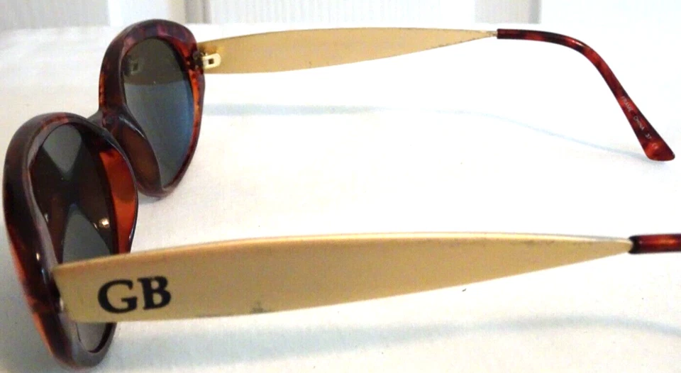 Gafas de sol Geoffrey Beene para hombre tortuga metal/plástico negro con estuche Foto 2 de 4