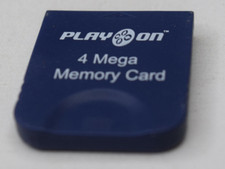 Nintendo Gamecube 3rd Party 4 Mega Memory Card - Play On - Game Cube PlayOn