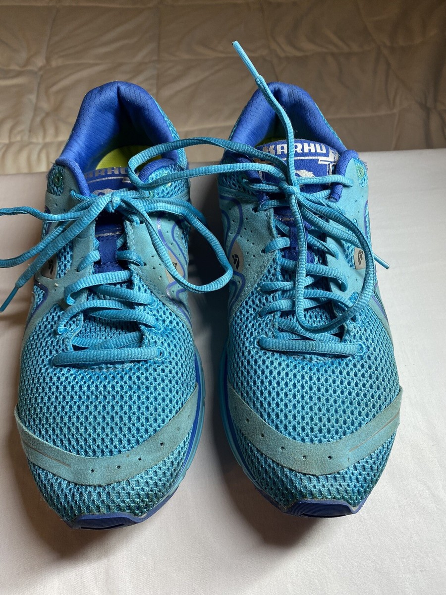 KARHU Fluid Fulcrum 3 Running Shoes / Sneakers - Men\'s Size 11 - Yellow/Blue Karhu Flow3 Trainer Running Shoe Review main image 4