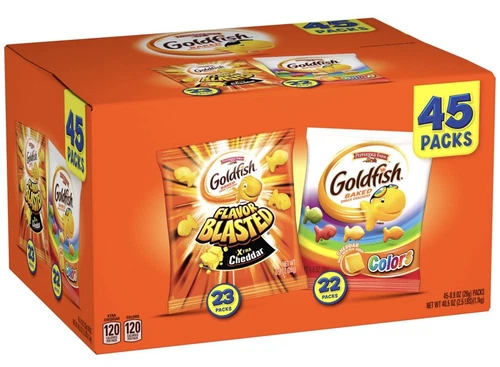 Pepperidge Farm Goldfish Variety Pack 0.9oz / 45pk