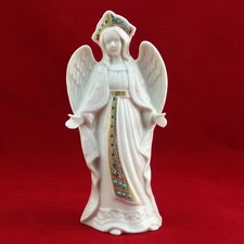 Lenox China Jewels Nativity ANGEL 1993 Open Hands Down Figurine USA Open Arms