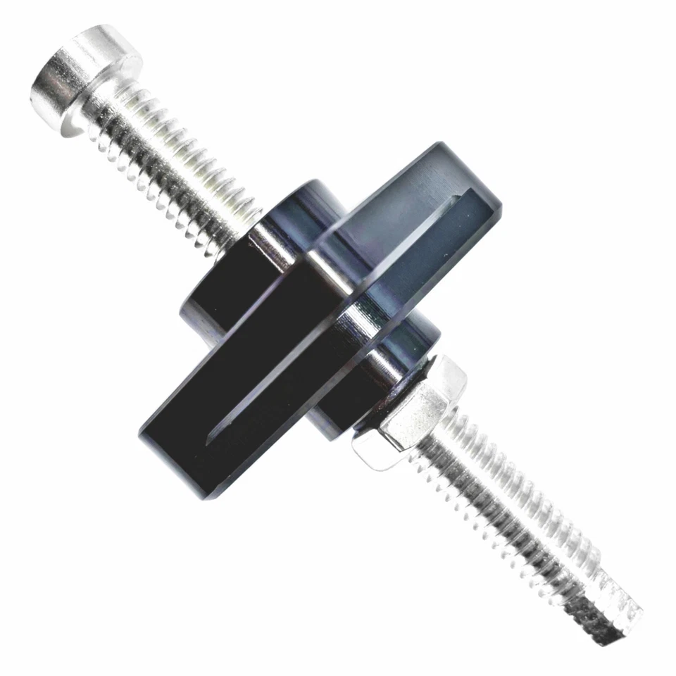 BLACK MANUAL CAM CHAIN TENSIONER 2003-2012 HONDA CBR600RR CBR600 600 CBR T6R - Image 4 of 4