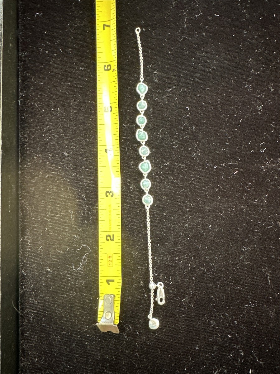 MONICA VINADER Silver Siren Amazonite Mini Nugget Cluster