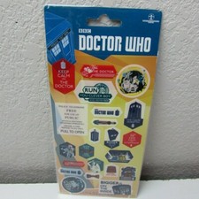 Doctor Who BBC Underground Toys Assorted 22 Piece Sticker Sheet New