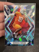 2020 Panini Phoenix Rookies Teal Cracked Ice /50 Darrell Taylor #163 Rookie RC