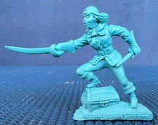 Barzso/LOD reissue Female Pirate - 54mm resin toy soldier