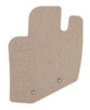 Velours Fahrermatte für Volvo S60 I Bj. 2000 - 2010 Automatten neu PREM BEIGE LP