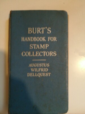 Vintage Burt's Handbook for Stamp Collectors Dellquest 1935 1959 Stamps Foreign