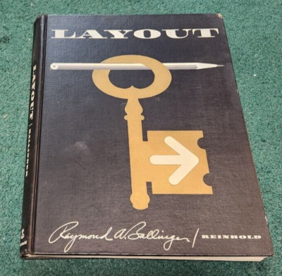 1956 LAYOUT Raymond Ballinger Design Theory Aspects Composition of a Page hc