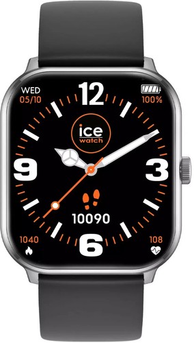 Ice Smart One Argent Smartwatch Noir/Bleu Marine avec Extra Bracelet Neuf Ovp - Photo 4/9