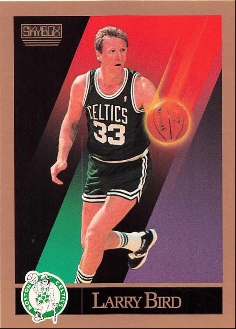 1990-91 SkyBox Larry Bird Boston Celtics #14