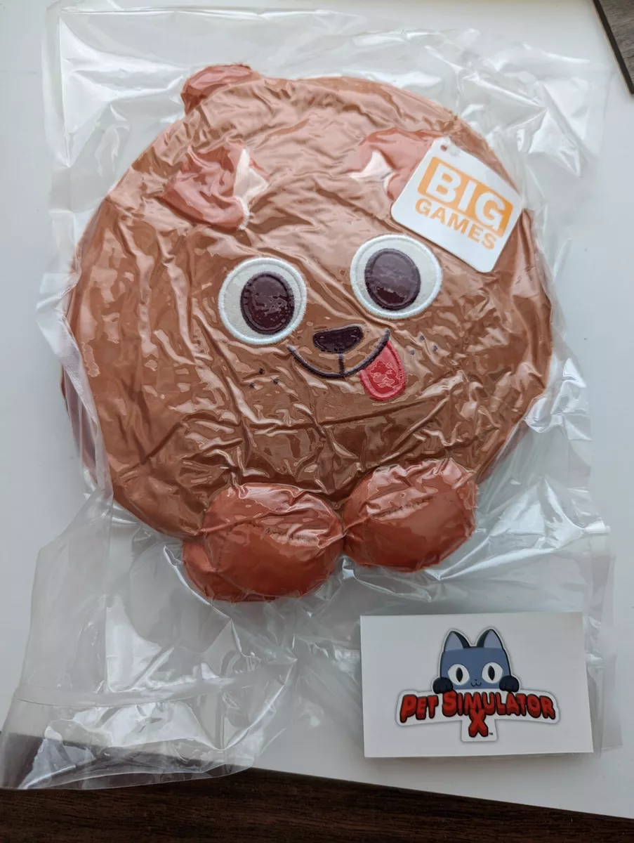 Big Games Roblox Pet Simulator x Dog Plush w/ Redeemable Code