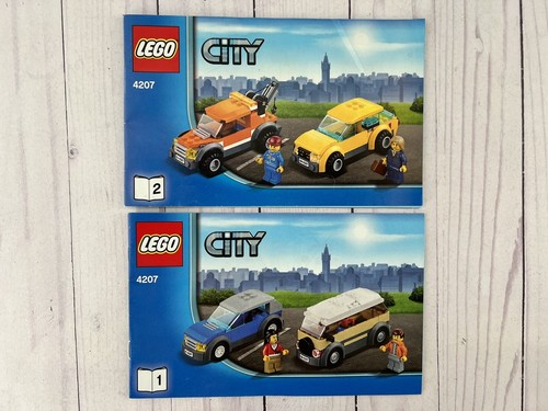 Lego #4207 ~ Garaje de la ciudad ~ con manuales de instrucciones y minifiguras ~ Retirado - Imagen 17 de 20