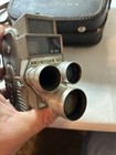 VINTAGE KEYSTONE K-4C 8mm film camera ELECTRIC EYE TRIPLE LENS MODEL WITH CASE — photo 6