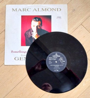 MARC ALMOND - SOMETHING'S GOTTEN HOLD OF MY HEART (GOOD CONDITION 12'' SINGLE)