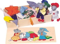 Biegepuppen Mausens Klamottenkiste Toys Pure