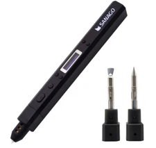 SANAGO New Sanago Premium 3D Pen Set 3 Type Module Replaceable Extra Woodburnnig