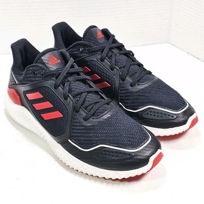 Adidas Mens 8.0 M ClimaWarm Bounce Running Shoes Black Red White G54871