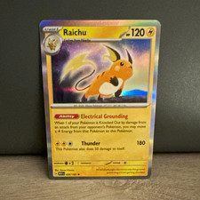 Raichu 026/165 Rare Holo S&V 151 Pokemon TCG Card - MINT