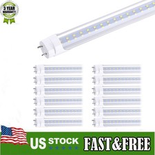 25 Pack 28W 4FT T8 Led Tube Light 4 Foot G13 2-Pin Dual Power Shop Light 6000K