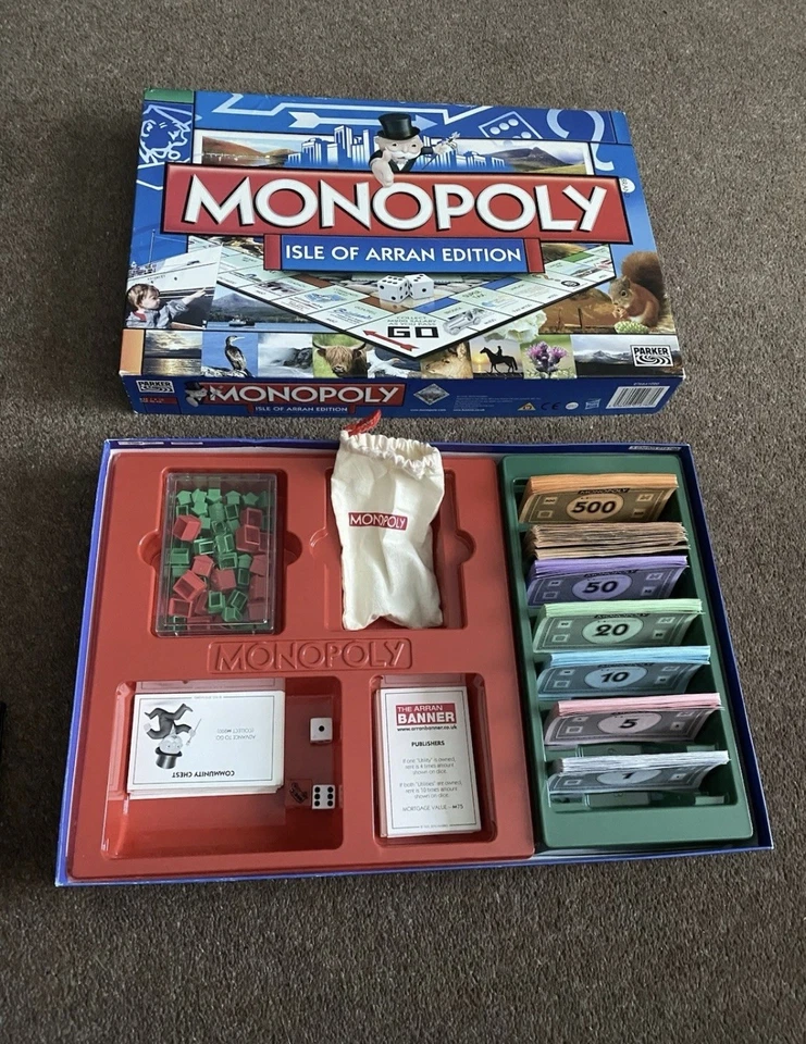 Monopoly Isle of Arran Edition 2010 Rare Board Game - Image 3 of 4