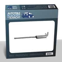 Auspuff Mitteltopf für Ford Escort I